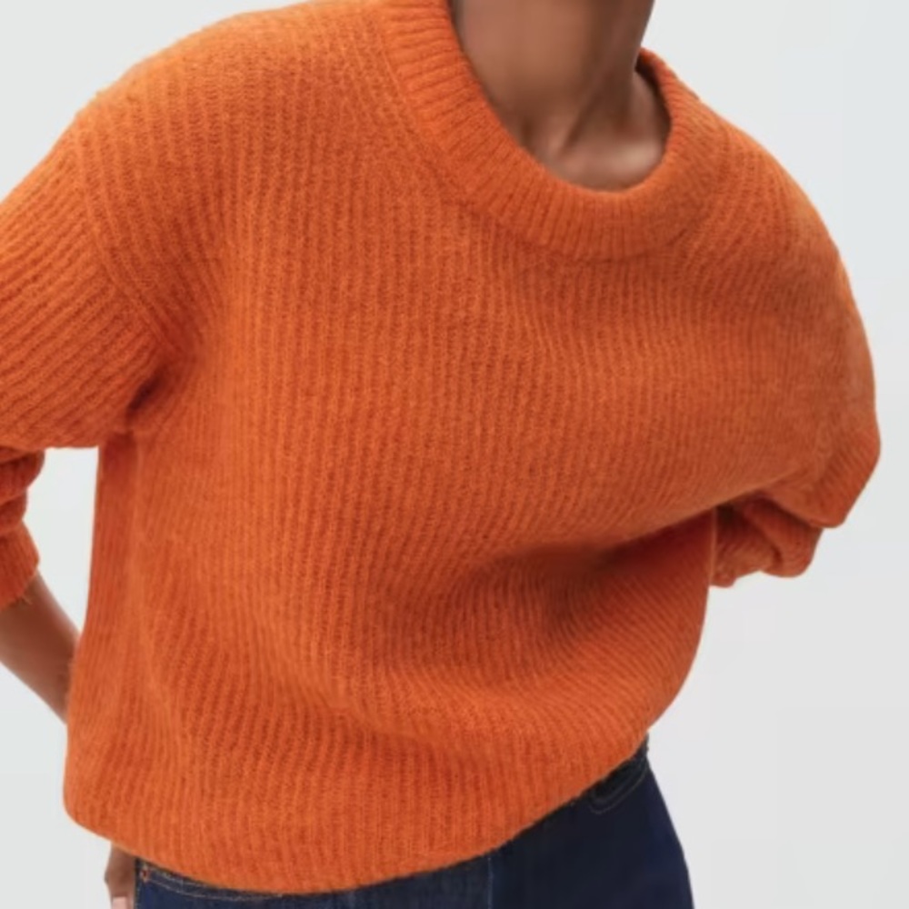 Everlane Oversized Alpaca Crew Sweater Medium
